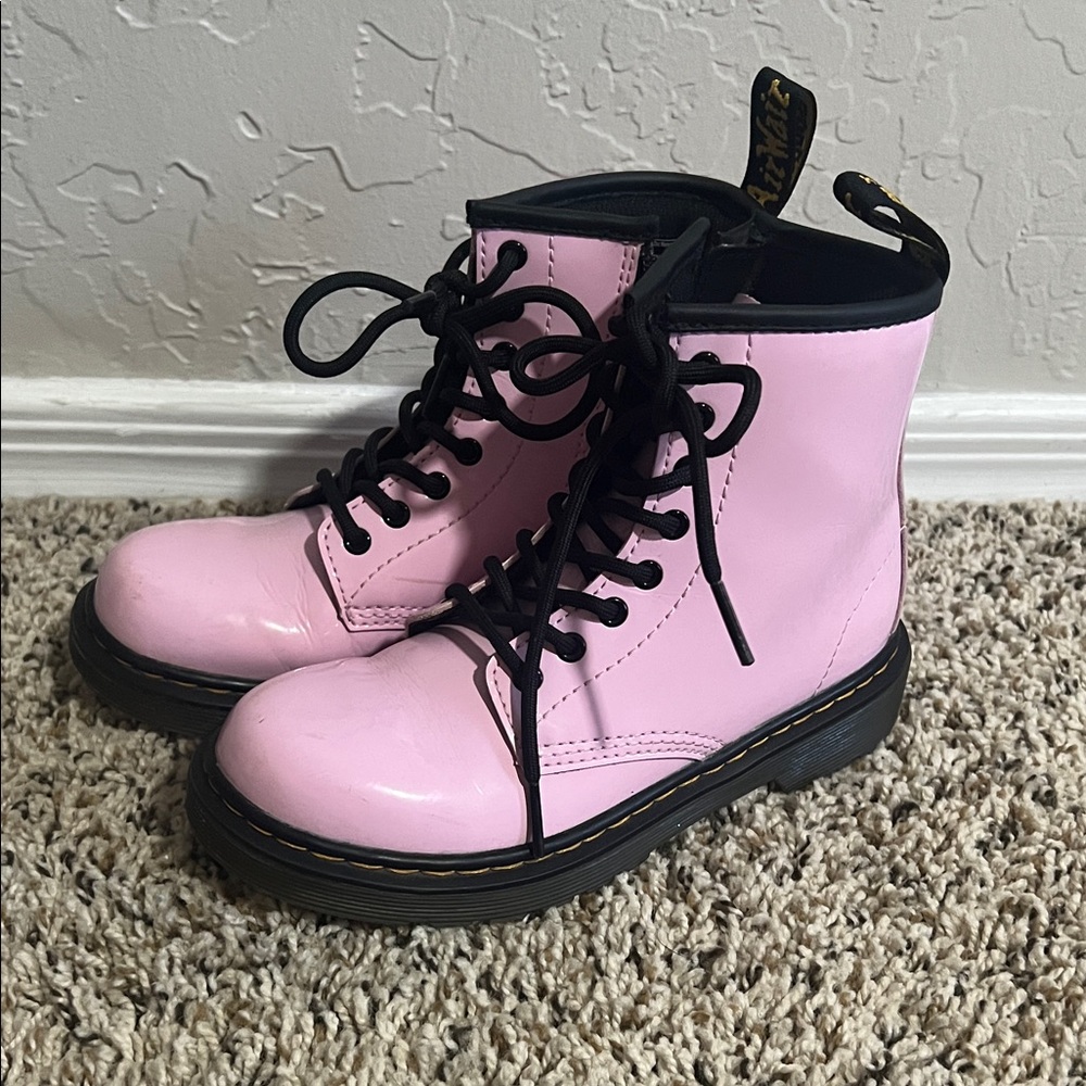 Dr. Martens Kids Pink Boots